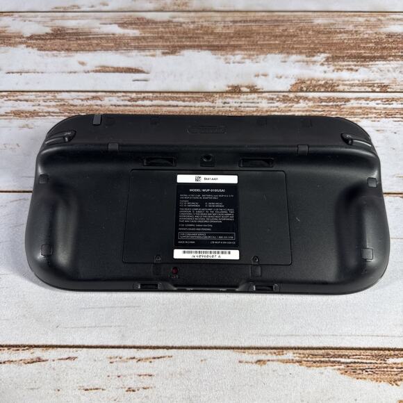 Nintendo Wii U GamePad WUP-010 (USA) – Black Tablet Only, Tested, OEM - Picture 4 of 4